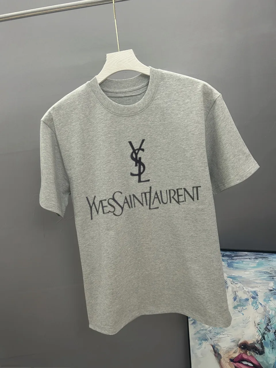 YSL 2025 Classic T 280 ， Breathable ， ， ！ Same Style ： Black Gray -Size：S M L Xl